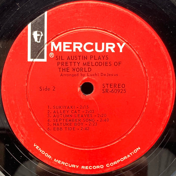 Sil Austin - Plays Pretty Melodies Of The World - LP