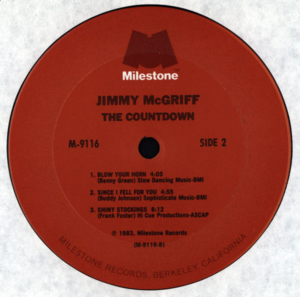 Jimmy McGriff - Countdown - LP