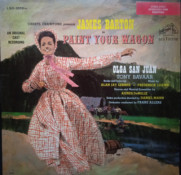 Lerner-Loewe* - Paint Your Wagon (Original Cast Recording) - LP