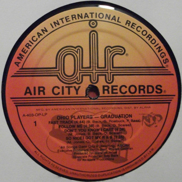 Ohio Players - Graduation - LP