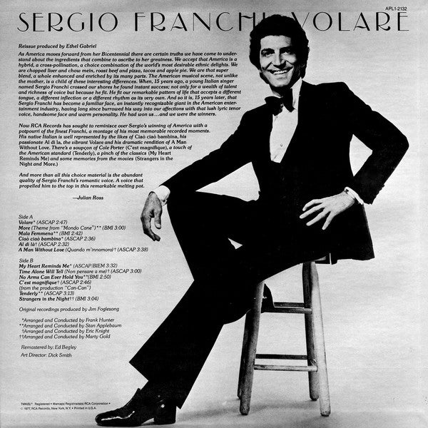 Sergio Franchi - Volare - LP