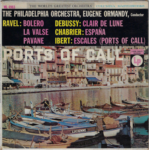 The Philadelphia Orchestra, Eugene Ormandy - Ports Of Call - LP