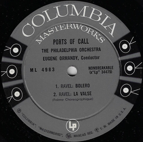The Philadelphia Orchestra, Eugene Ormandy - Ports Of Call - LP