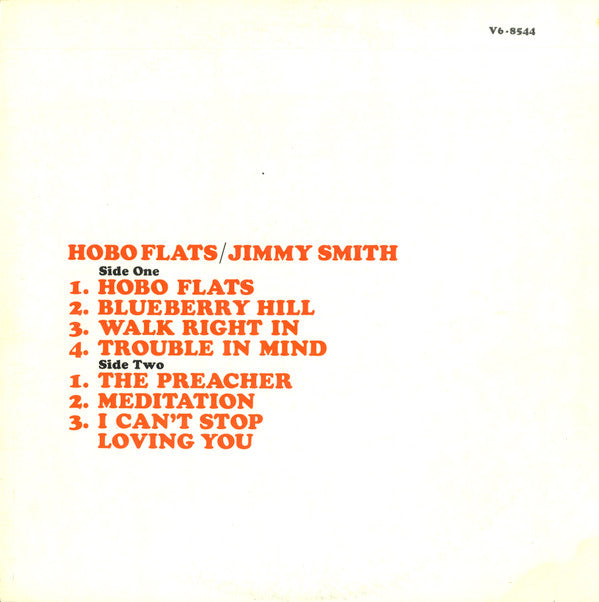 Jimmy Smith - Hobo Flats - LP