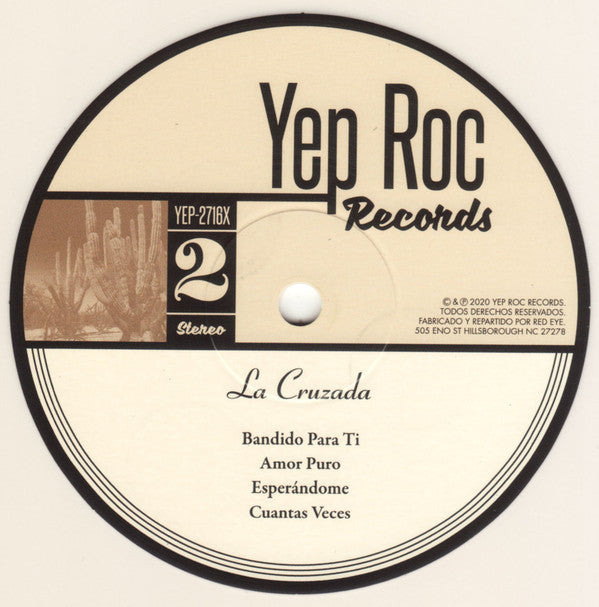 Alejandro Escovedo Con Don Antonio (2) - La Cruzada - LP