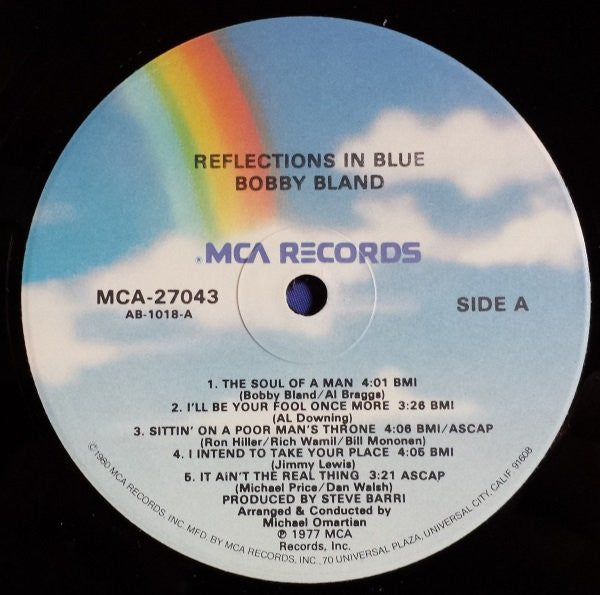 Bobby Bland - Reflections In Blue - LP