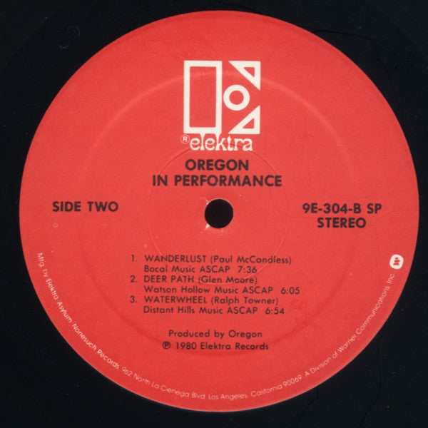 Oregon - In Performance - LP