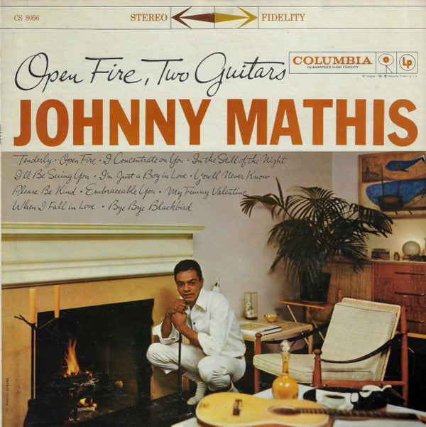 Johnny Mathis - Open Fire, Two Guitars - LP