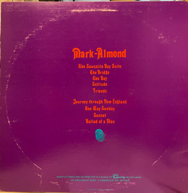 Mark-Almond - Mark-Almond II - LP