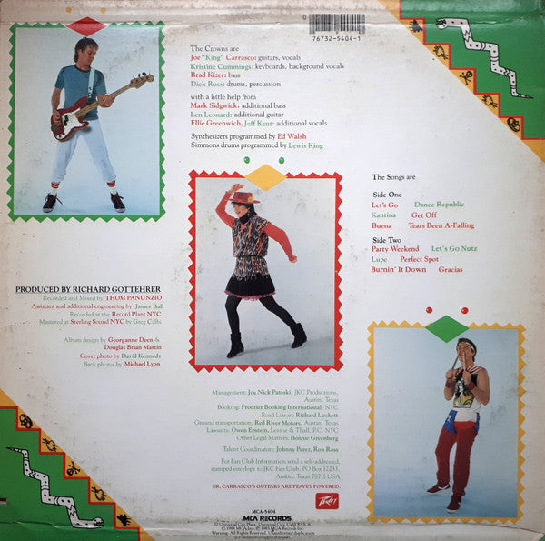 Joe King Carrasco & The Crowns - Party Weekend - LP