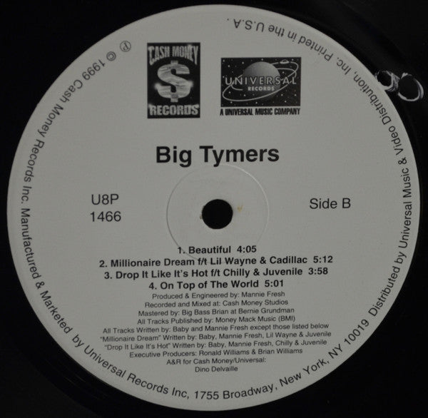 Big Tymers - Big Tymers - LP