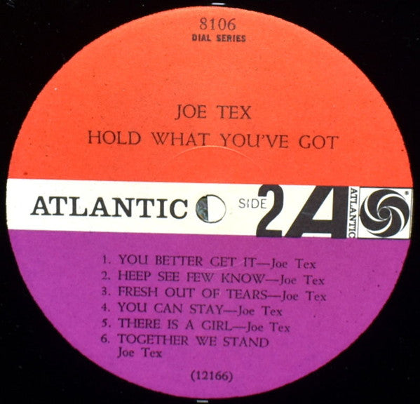 Joe Tex - Hold What You've Got - LP