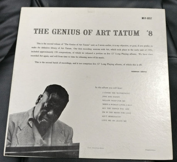 Art Tatum - The Genius Of Art Tatum # 8 - LP