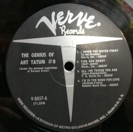 Art Tatum - The Genius Of Art Tatum # 8 - LP