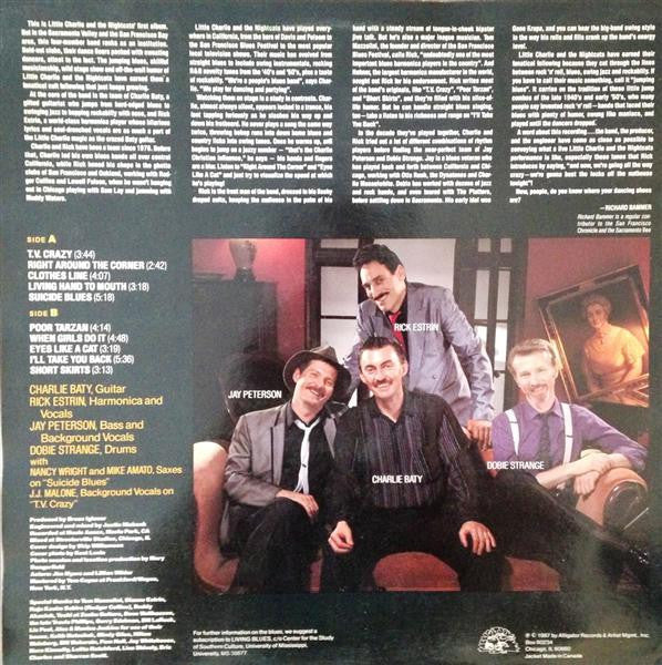 Little Charlie And The Nightcats - All The Way Crazy - LP