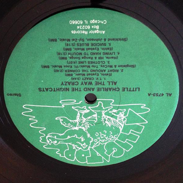 Little Charlie And The Nightcats - All The Way Crazy - LP