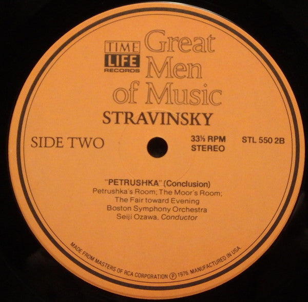 Igor Stravinsky - Igor Stravinsky - LP