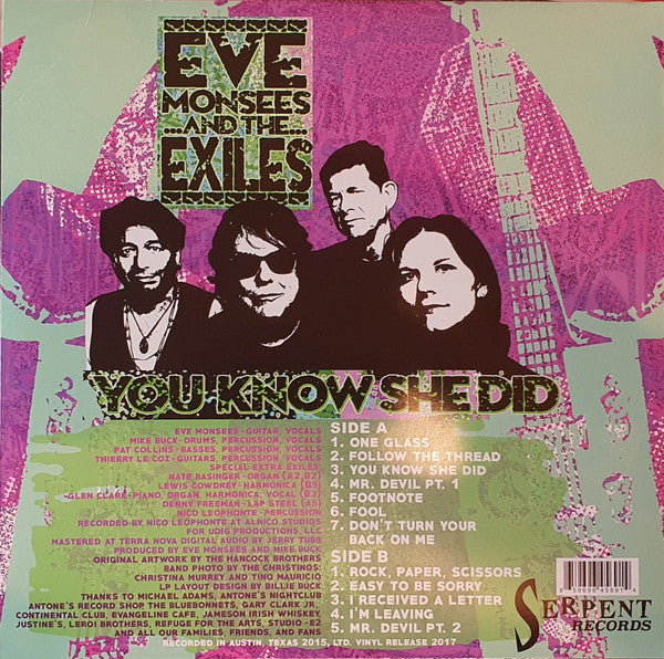 Eve Monsees And The Exiles - You Know She Did - LP