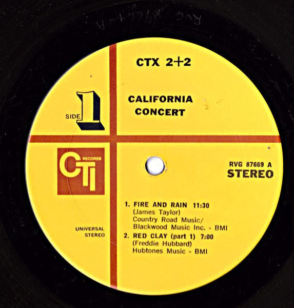 Various - California Concert - The Hollywood Palladium - LP