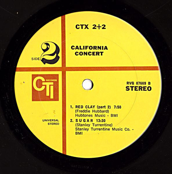 Various - California Concert - The Hollywood Palladium - LP