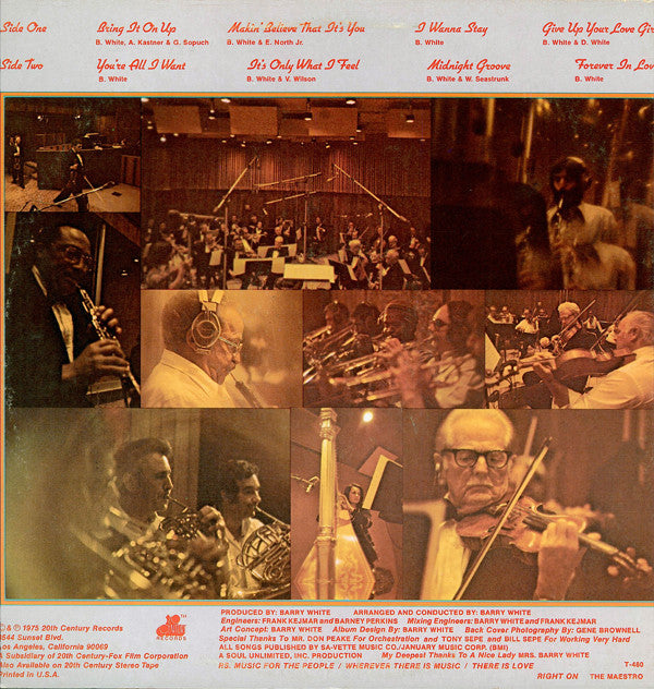 Love Unlimited Orchestra - Music Maestro Please - LP