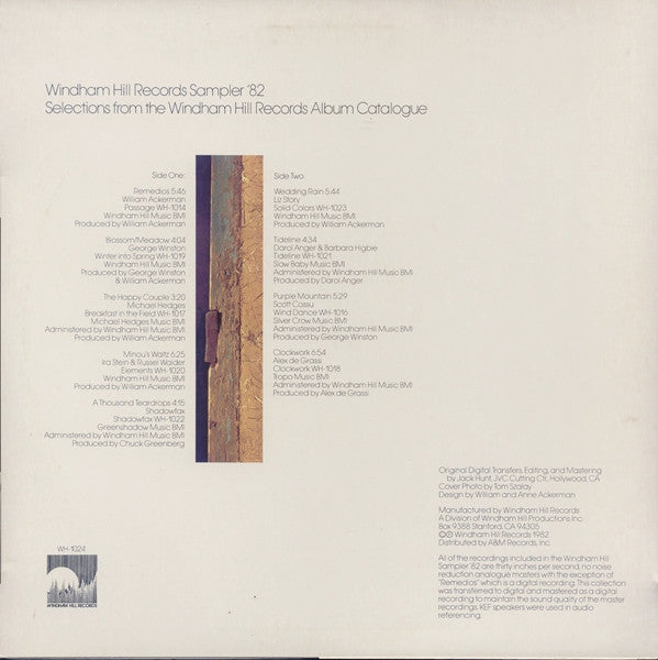 Various - Windham Hill Records Sampler '82 - LP