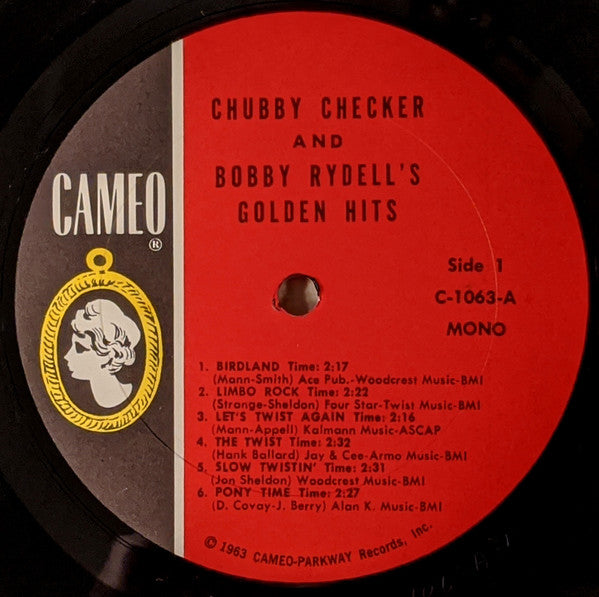 Chubby Checker / Bobby Rydell - Golden Hits - LP