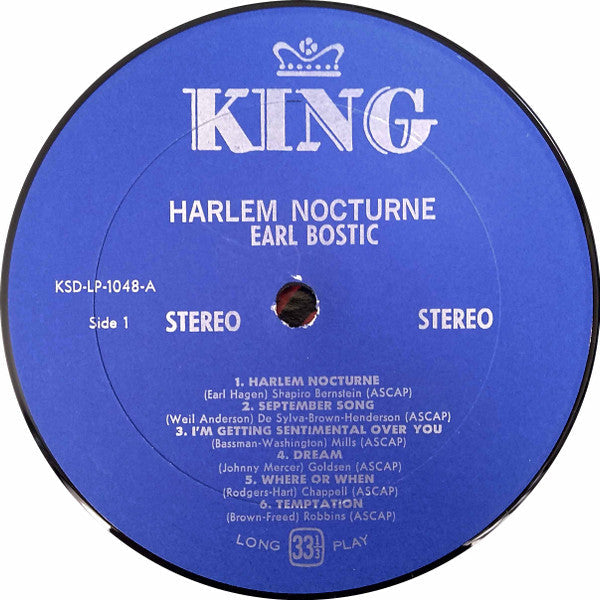 Earl Bostic - Harlem Nocturne - LP