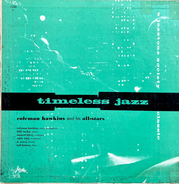 Coleman Hawkins And His All-Stars* - Timeless Jazz - LP