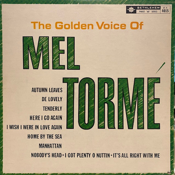 Mel Tormé - The Golden Voice Of Mel Tormé - LP