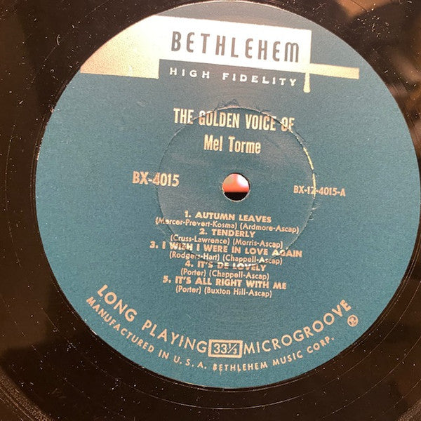 Mel Tormé - The Golden Voice Of Mel Tormé - LP