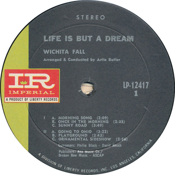 Wichita Fall - Life Is But A Dream - LP