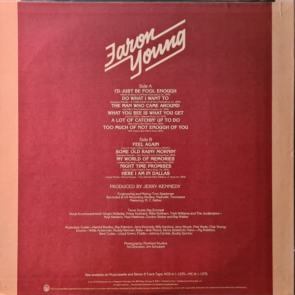 Faron Young - I'd Just Be Fool Enough - LP