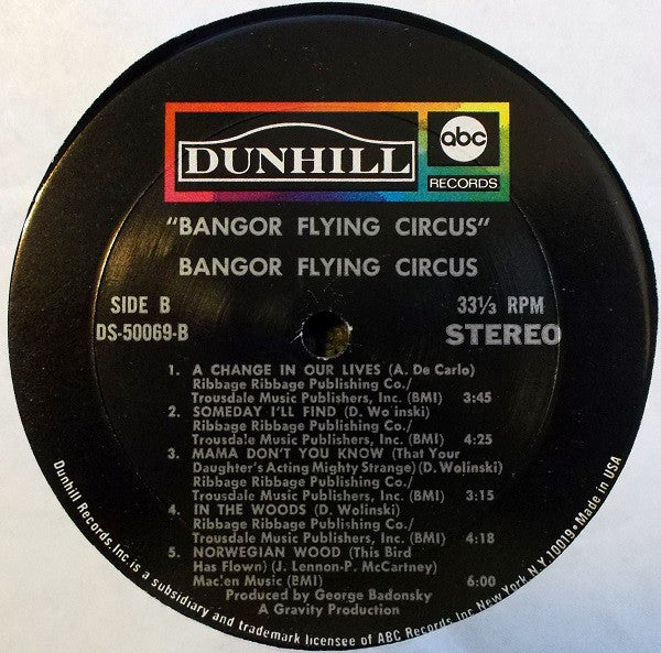 Bangor Flying Circus - Bangor Flying Circus - LP