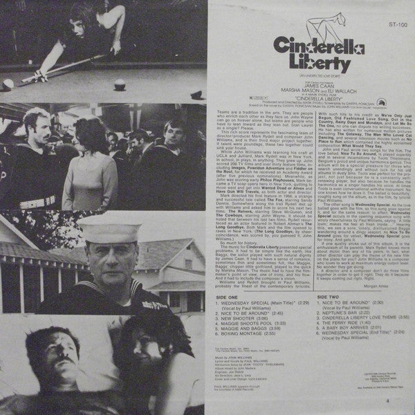 John Williams  - Cinderella Liberty (Original Motion Picture Soundtrack) - LP