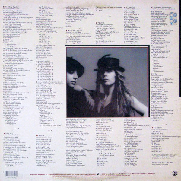 Rickie Lee Jones - Pirates - LP