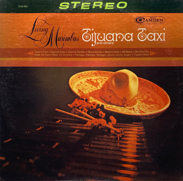Living Marimbas - Tijuana Taxi - LP