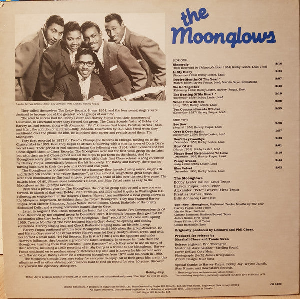 The Moonglows - Their Greatest Sides - LP