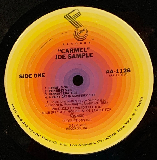 Joe Sample - Carmel - LP