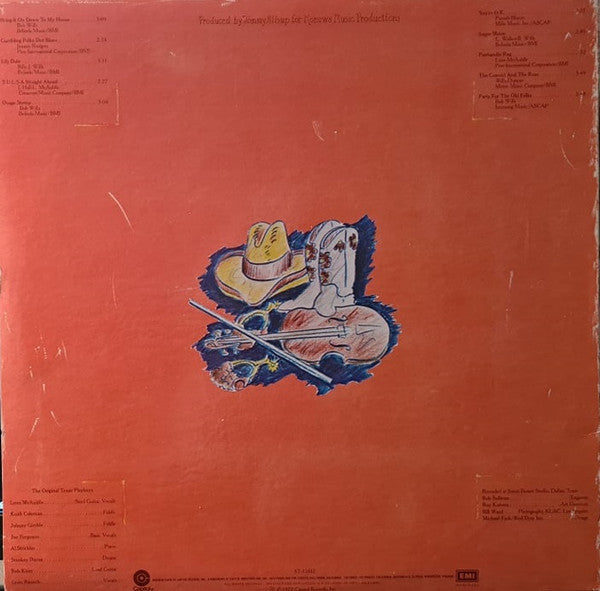 The Original Texas Playboys Under The Direction Of Leon McAuliffe - Today - LP