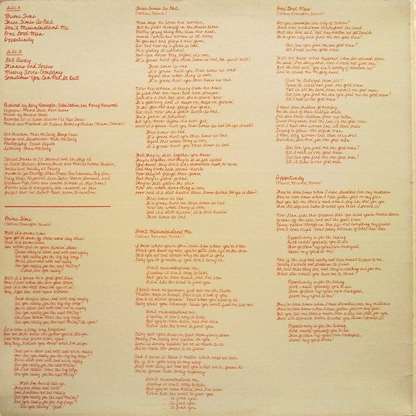 Rossington Collins Band - Anytime, Anyplace, Anywhere - LP