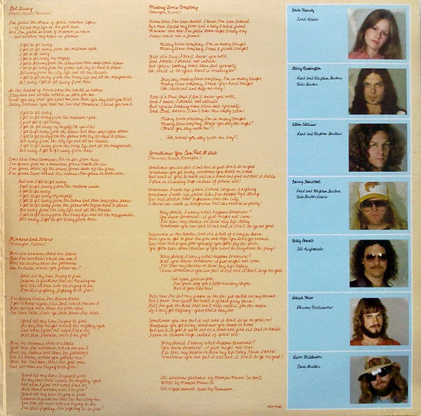 Rossington Collins Band - Anytime, Anyplace, Anywhere - LP