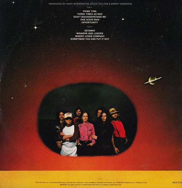 Rossington Collins Band - Anytime, Anyplace, Anywhere - LP