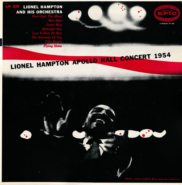 Lionel Hampton And His Orchestra - Lionel Hampton Apollo Hall Concert 1954 - LP