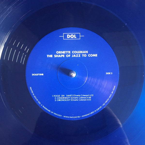 Ornette Coleman - The Shape Of Jazz To Come - LP