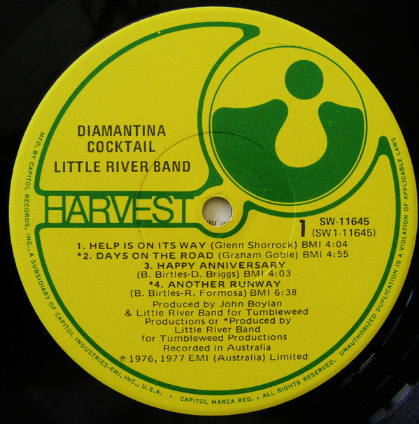 Little River Band - Diamantina Cocktail - LP