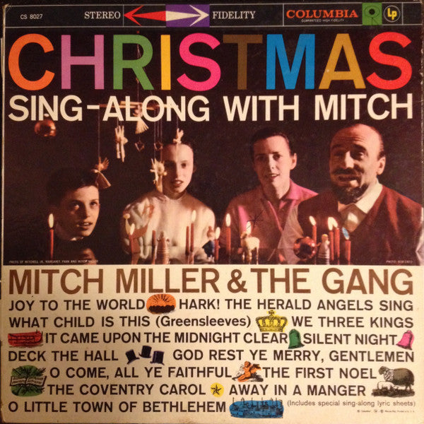 Mitch Miller & The Gang* - Christmas Sing-Along With Mitch - LP