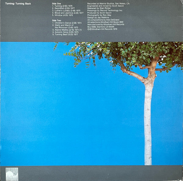 Alex DeGrassi* - Turning: Turning Back - LP