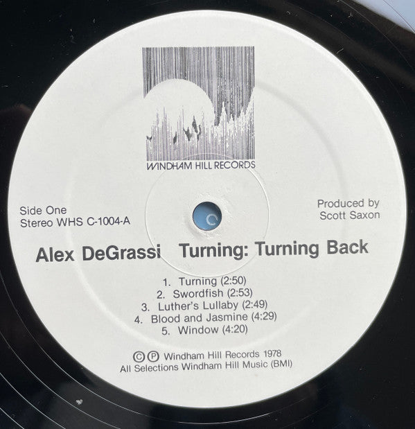 Alex DeGrassi* - Turning: Turning Back - LP