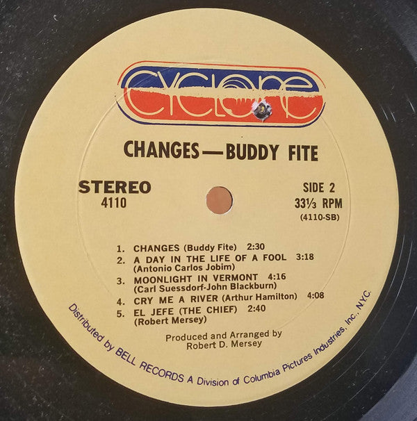 Buddy Fite - Changes - LP